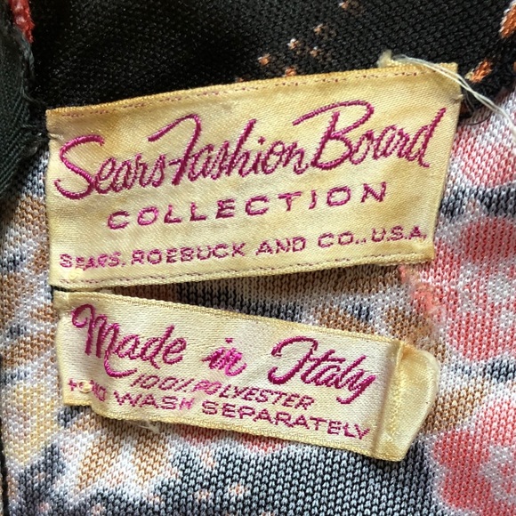 Vintage 60's floral midi dress - Picture 8 of 8